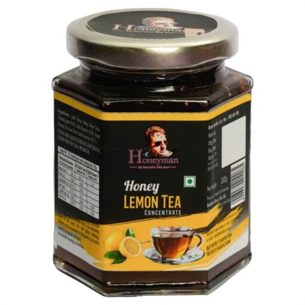Honeyman Lemon Tea Hexa Glass